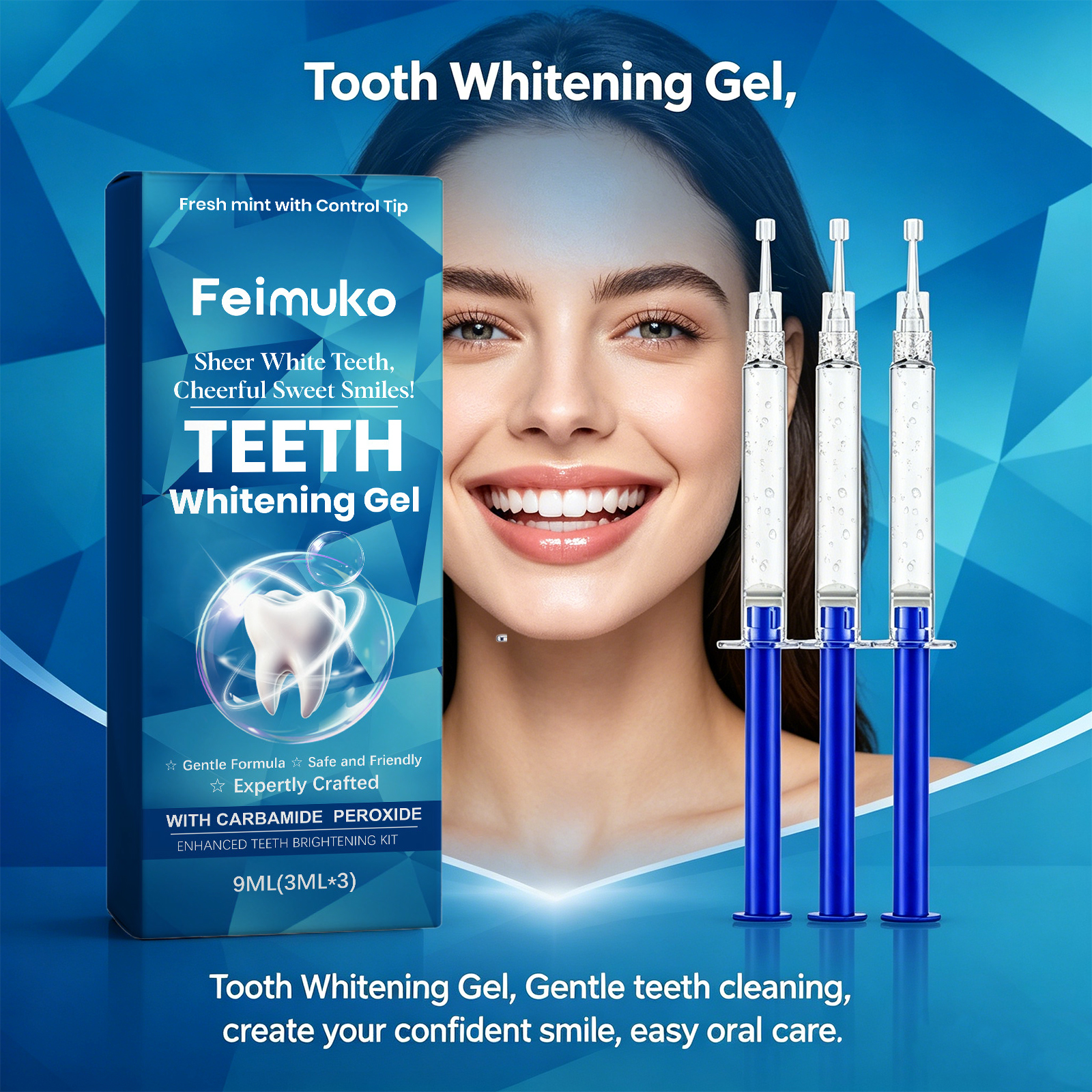 Teeth Whitening Yellow Teeth - Teeth Whitening Gel Gentle Cleaning Teeth