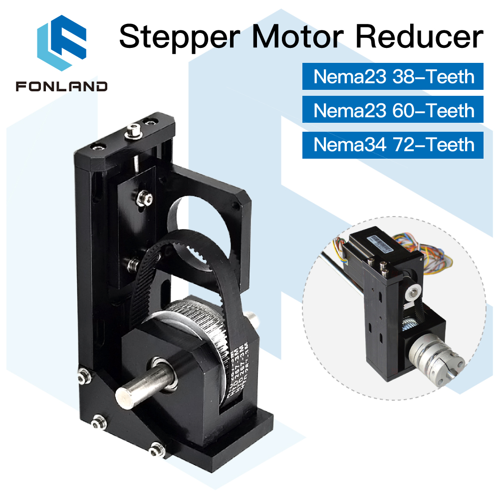 Teeth Whitening Laser - FONLAND Stepper Motor Reducer Nema23 38-Teeth/