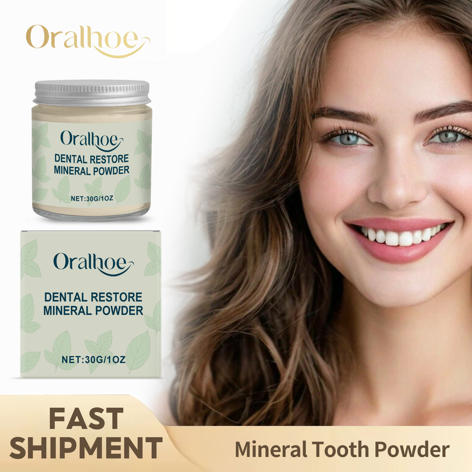 Teeth Whitening Yellow Teeth - Teeth Restoration Mineral Powder Deep Cleaning