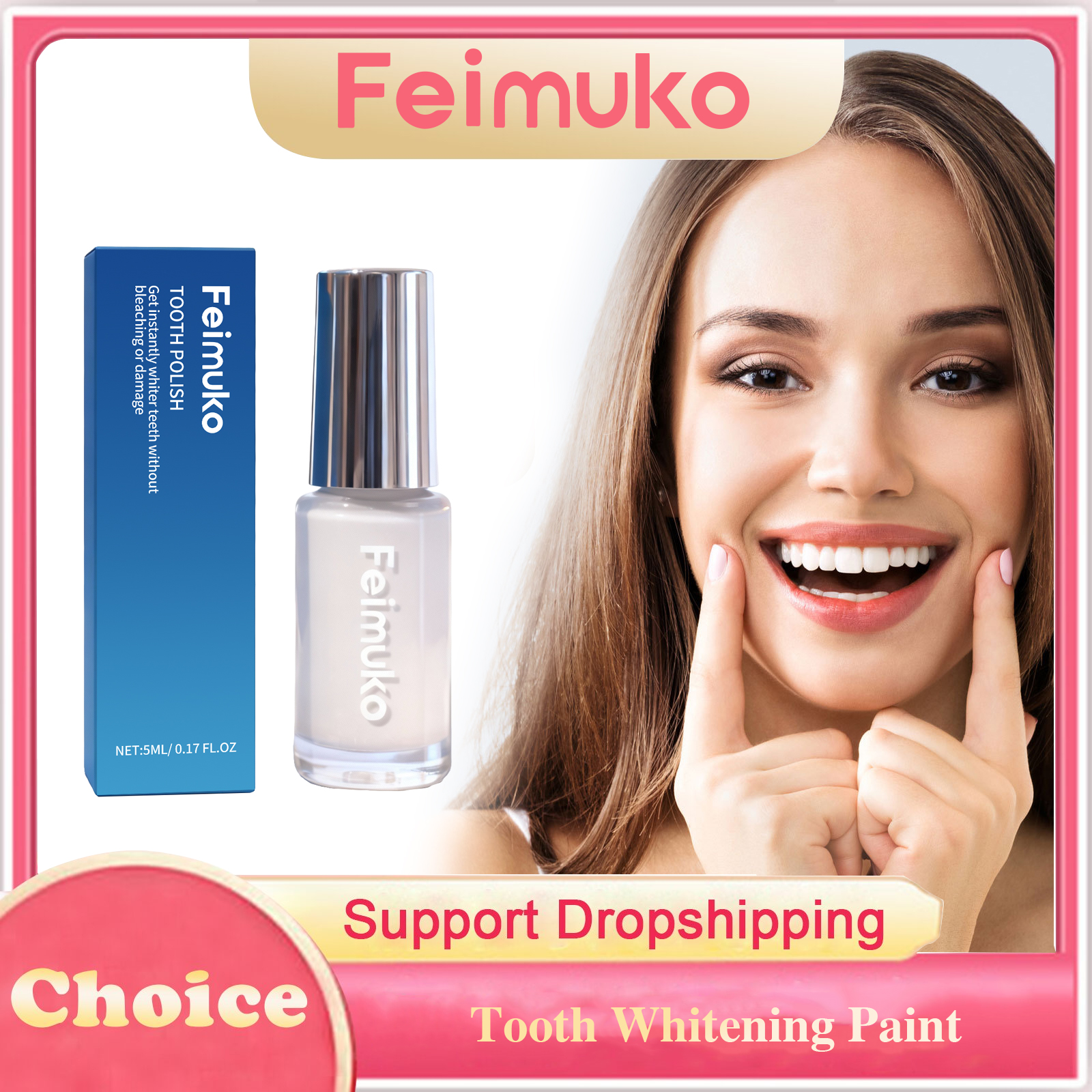 Teeth Whitening Yellow Teeth - 5ml Tooth Whitening Paint Remove Tooth