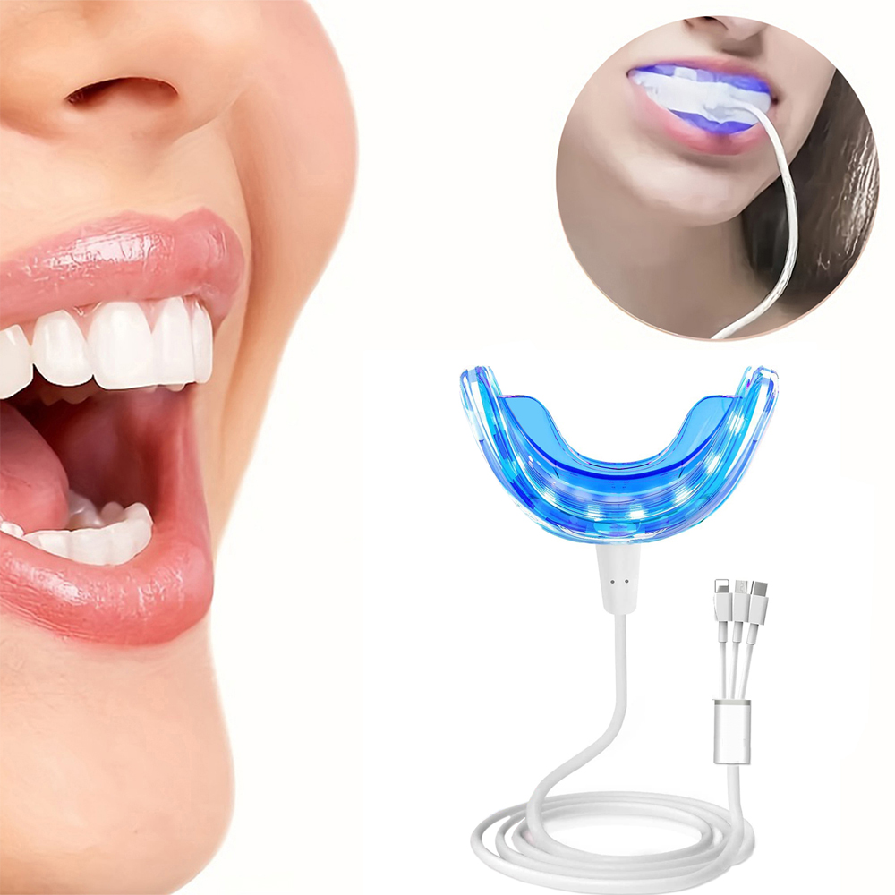 Teeth Whitening Yellow Teeth - Portable Teeth Whitening Lamp with Enhanced