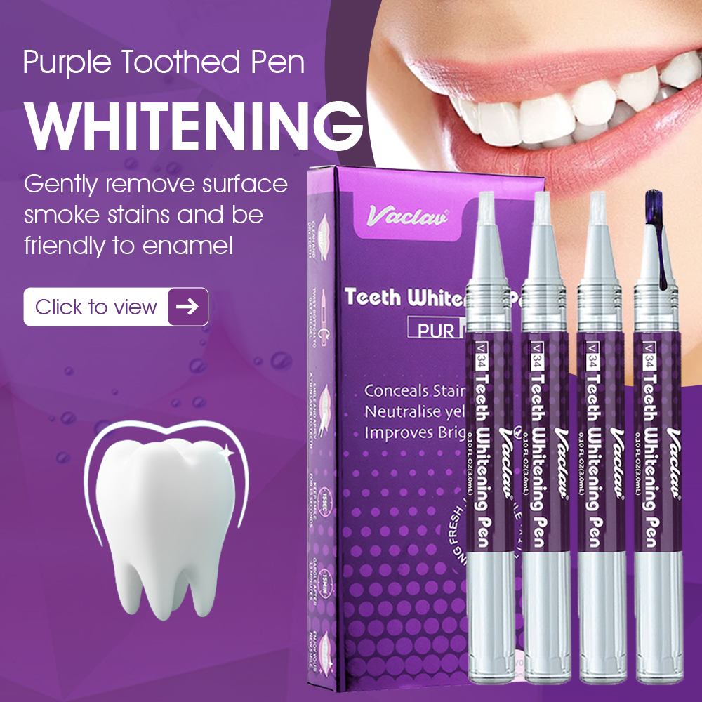 Teeth Whitening Xylitol - Vaclav V34 Purple teeth whitening gel