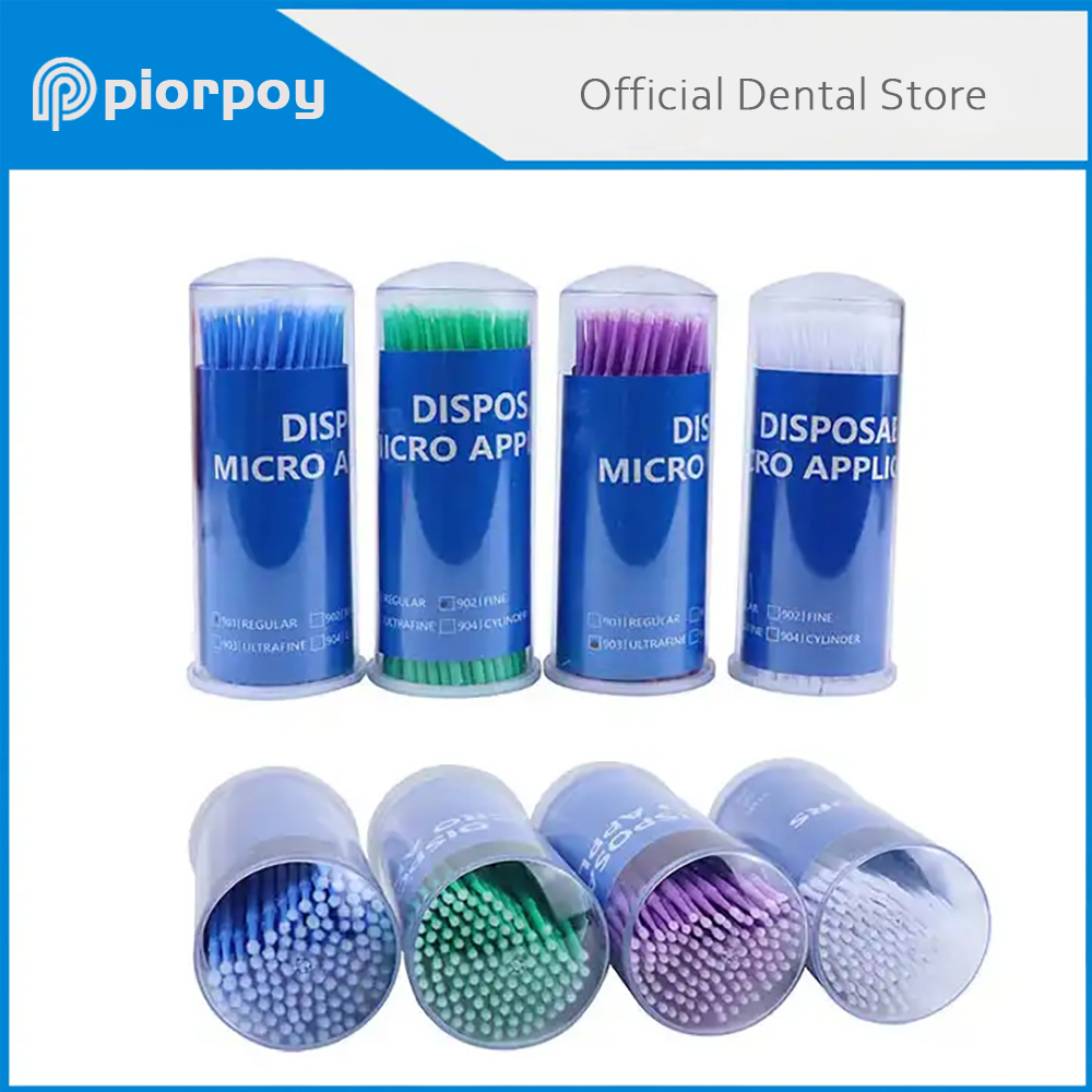 PIORPOY100Pcs/Bottle Dental Di – Teeth Whitening Brush Bewertung und Preis
