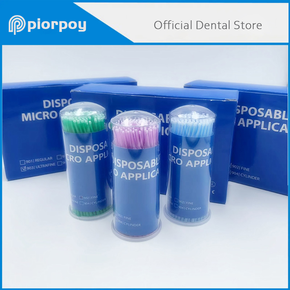 PIORPOY100Pcs/Bottle Dental Di – Teeth Whitening Brush Bewertung und Preis