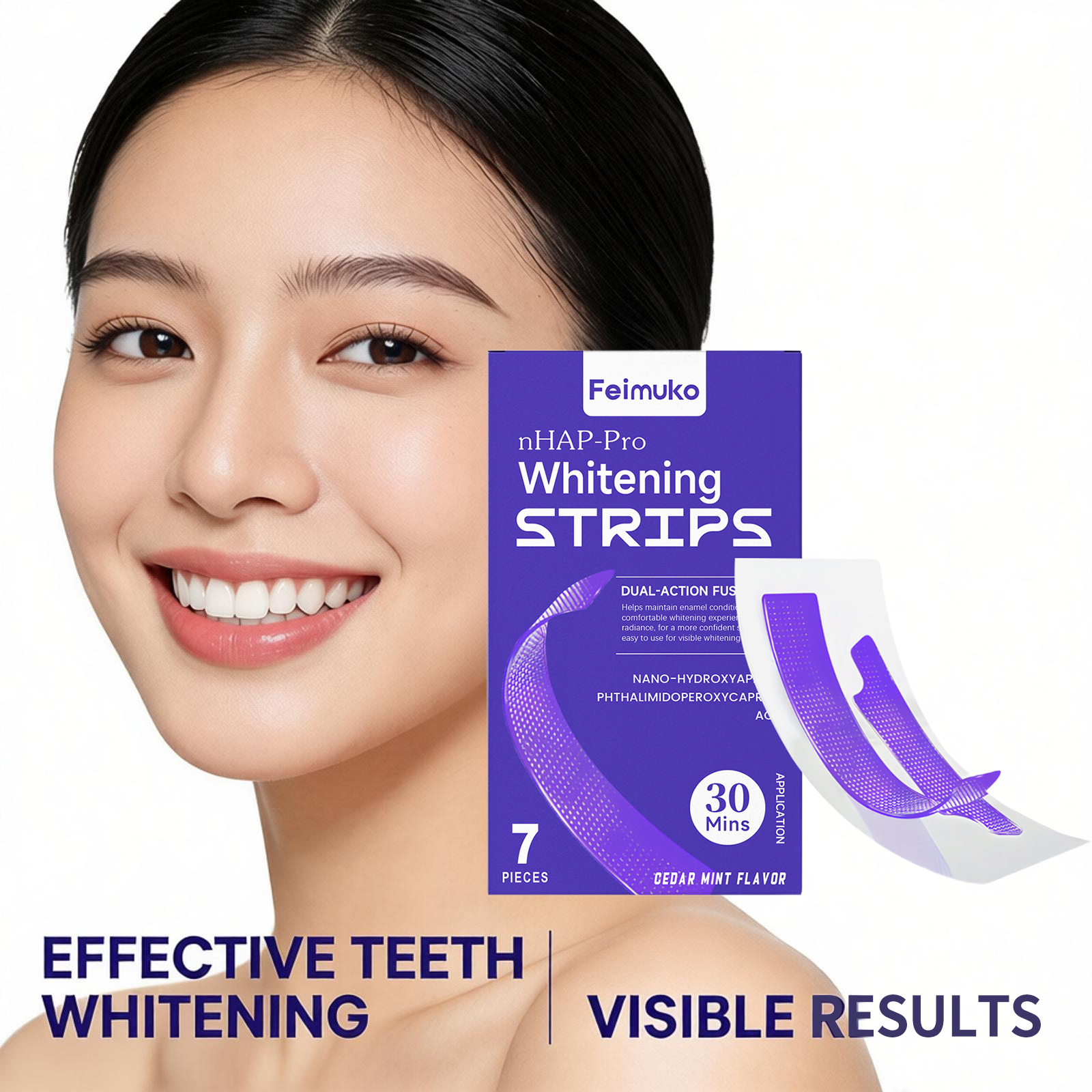 Purple Teeth Whitening Patch Y – Teeth Whitening Yellow Teeth Bewertung und Preis