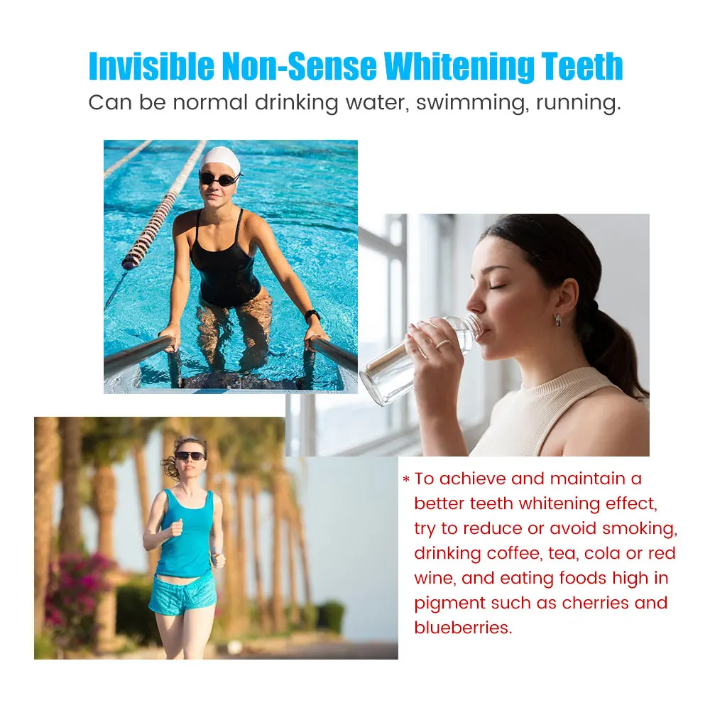 9D Teeth Whitening Stickers Mi – Teeth Whitening Yellow Teeth Bewertung und Preis
