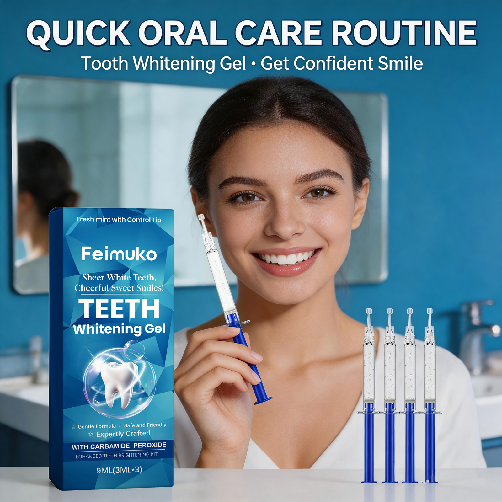 Teeth Whitening Gel Gentle Cle – Teeth Whitening Yellow Teeth Bewertung und Preis