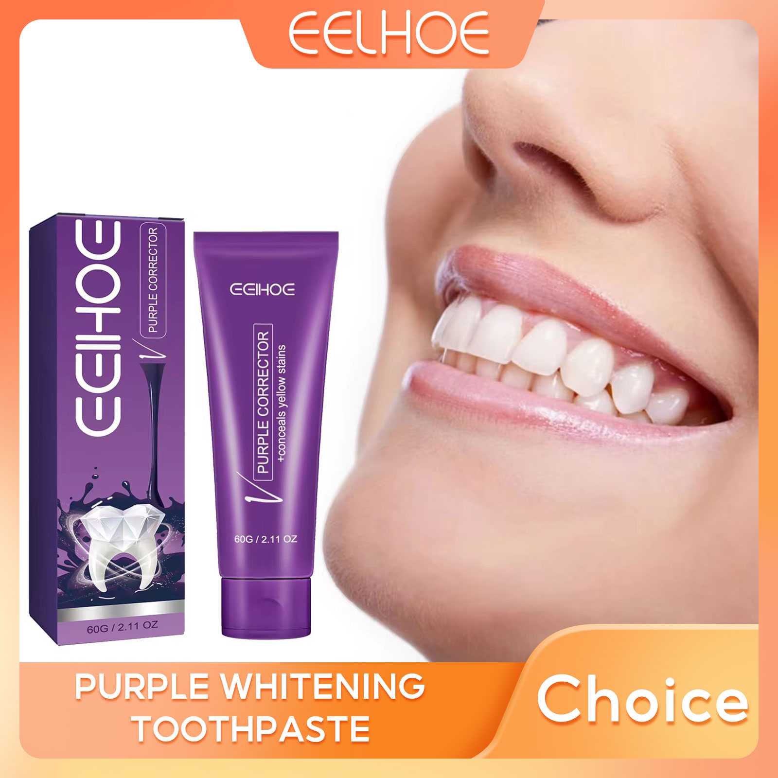 Teeth Whitening Purple Toothpa – Teeth Whitening Yellow Teeth Bewertung und Preis