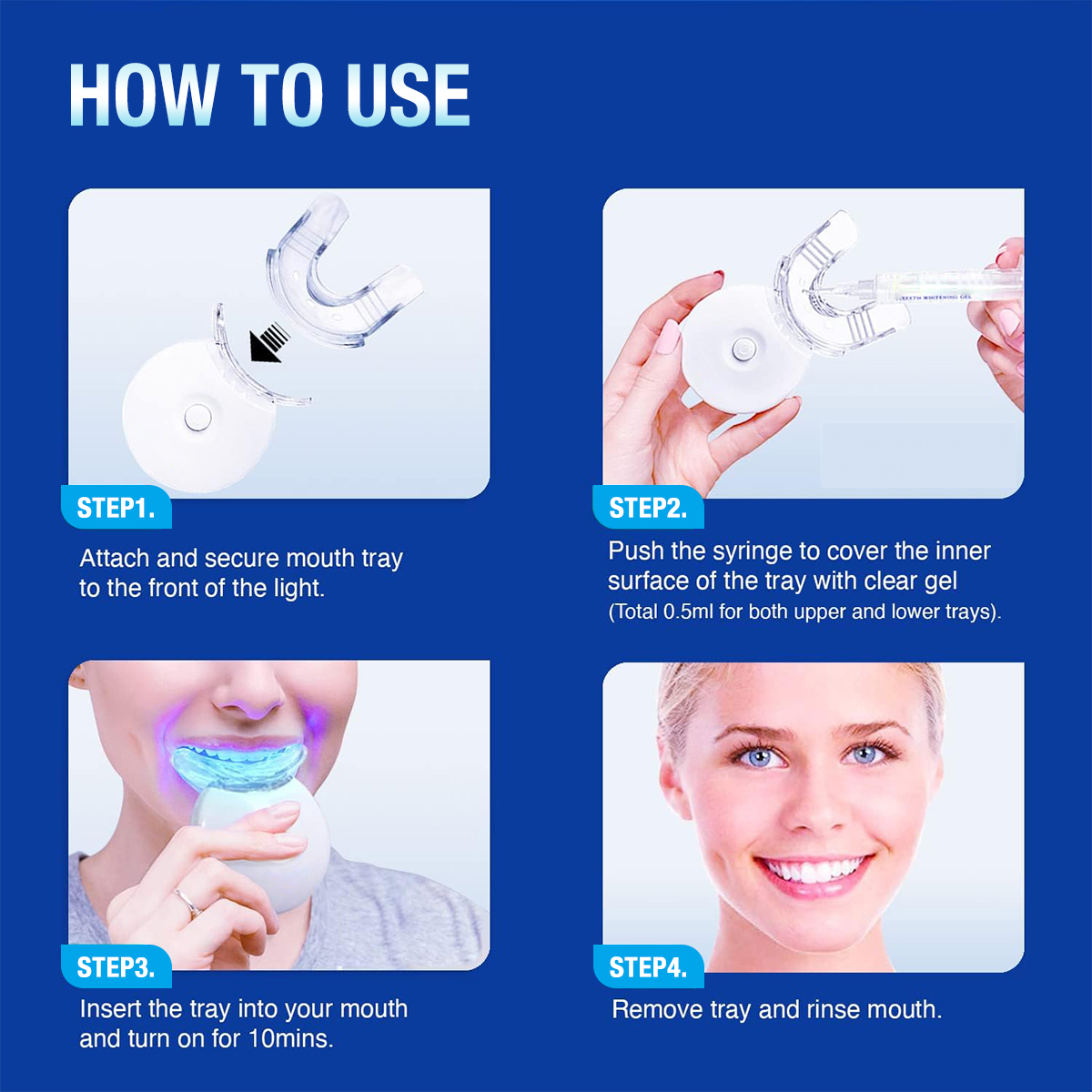 Teeth Whitening Kit - 5X LED L – Teeth Whitening Price Bewertung und Preis