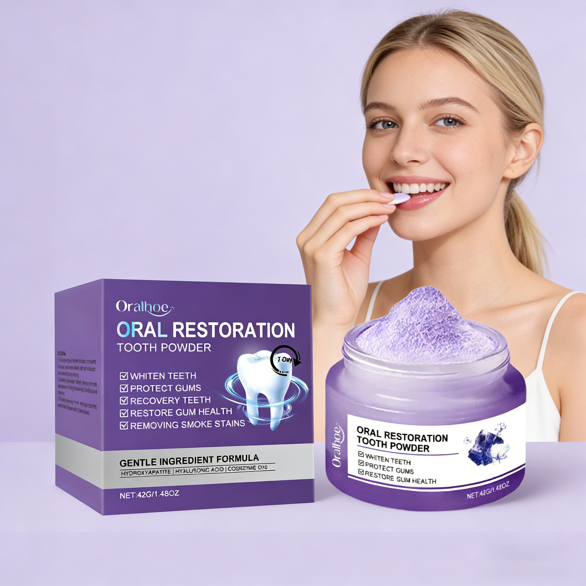 ORALHOE Restoration Tooth Powd – Teeth Whitening Or Bleaching Bewertung und Preis