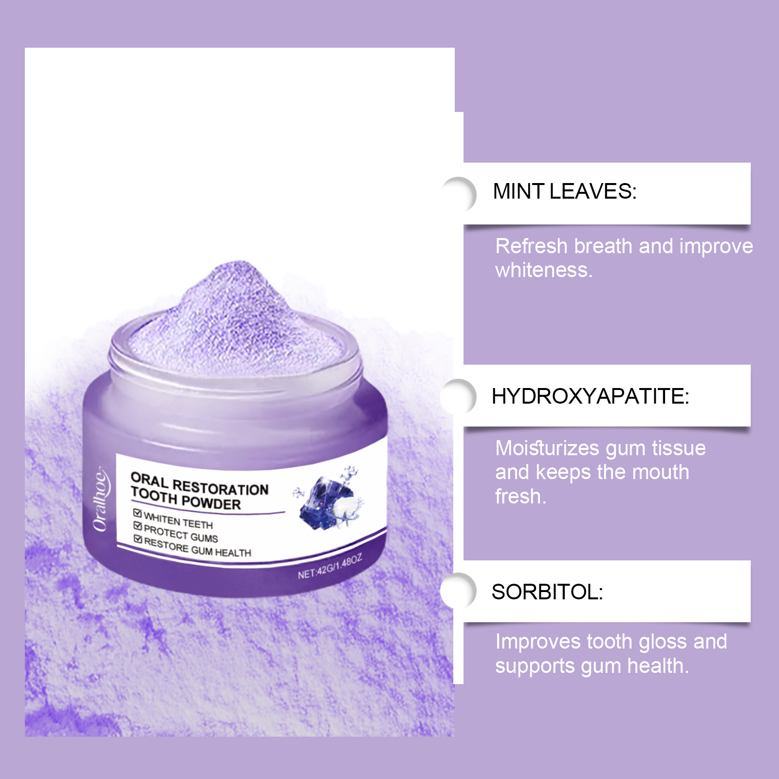 ORALHOE Restoration Tooth Powd – Teeth Whitening Or Bleaching Bewertung und Preis