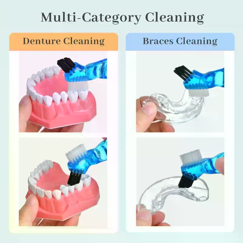 1Pcs Mini Denture Cleaning Bru – Teeth Whitening Brush Bewertung und Preis