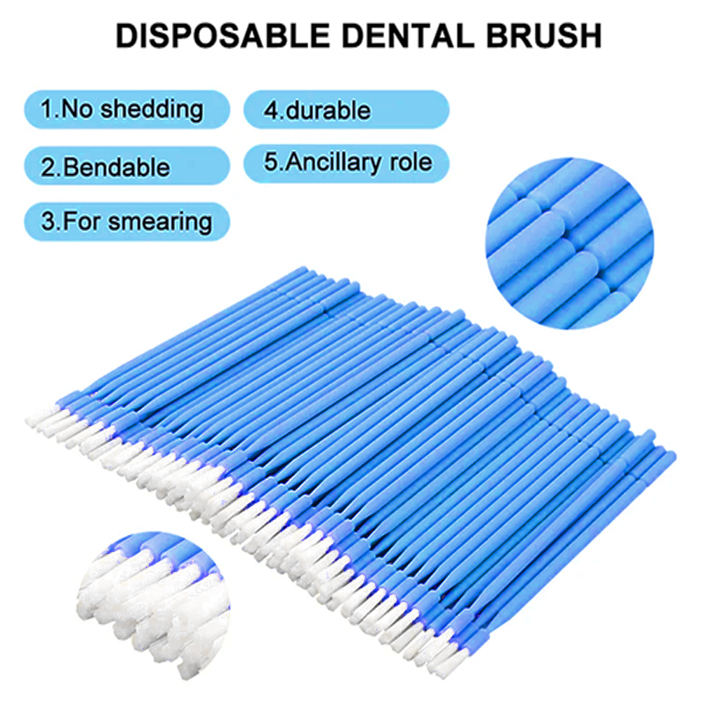100Pcs Dental Disposable Micro – Teeth Whitening Brush Bewertung und Preis