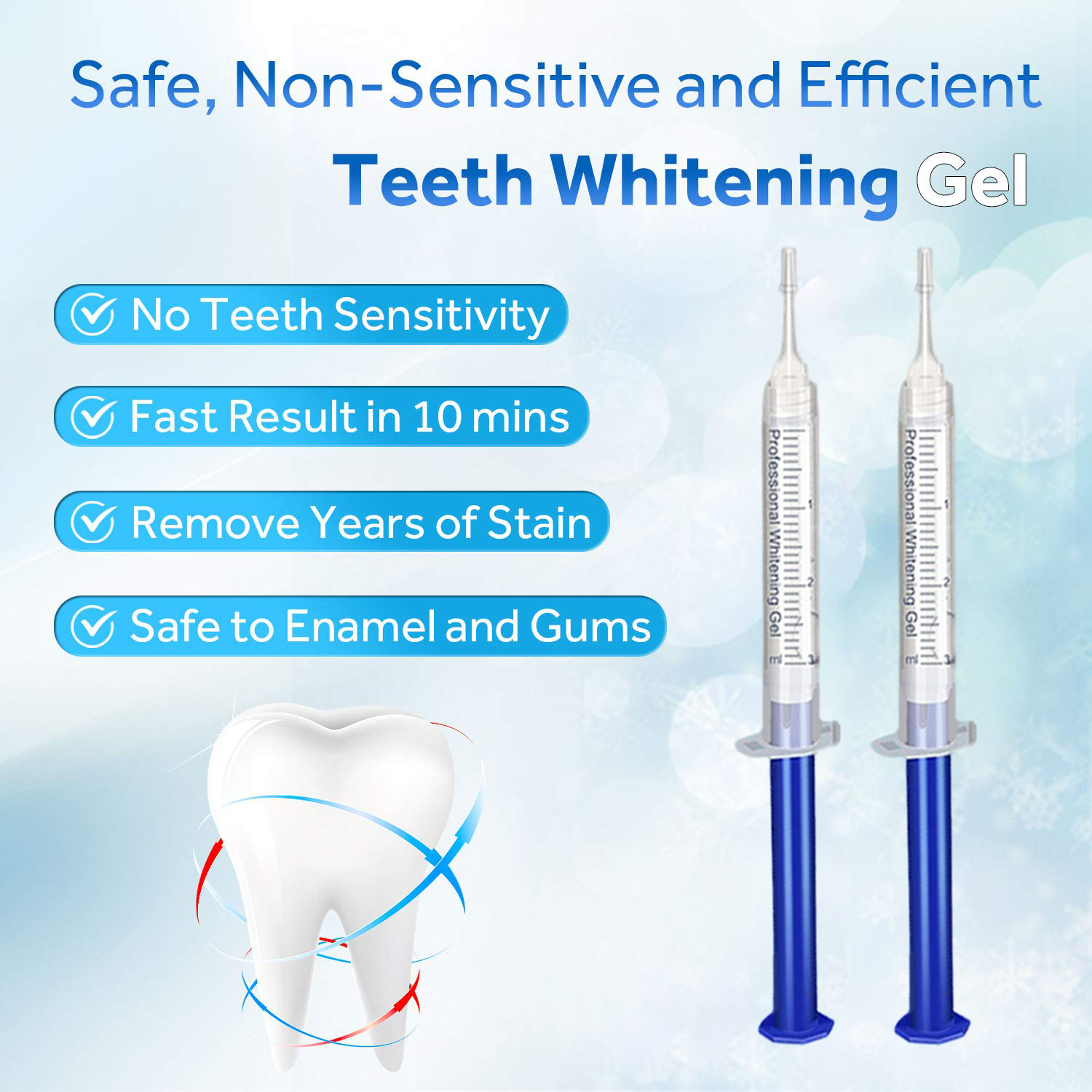 Teeth Whitening Gel Refill Syr – Teeth Whitening Price Bewertung und Preis