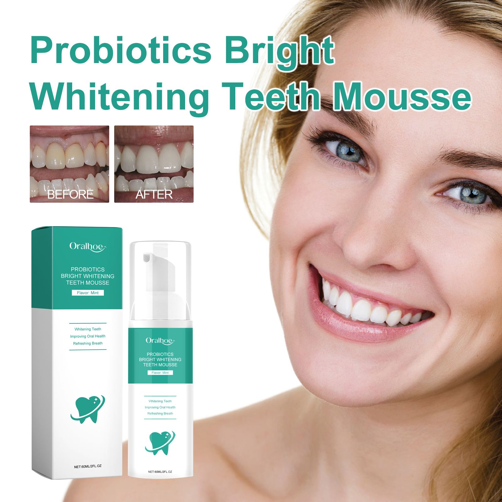 Probiotic Toothpaste Whiten To – Teeth Whitening Xylitol Bewertung und Preis