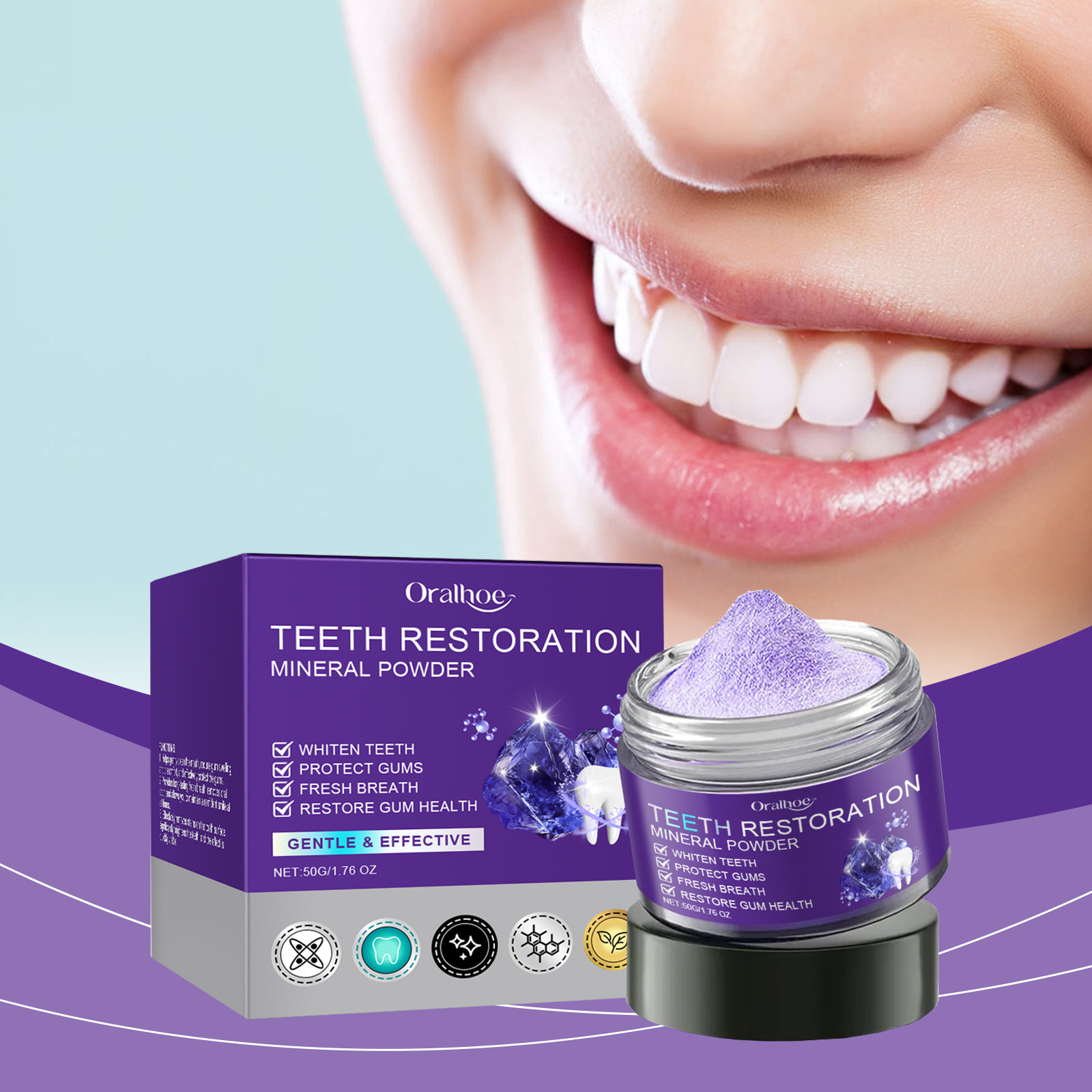 Teeth Restoration Mineral Powd – Teeth Whitening Bleach Bewertung und Preis