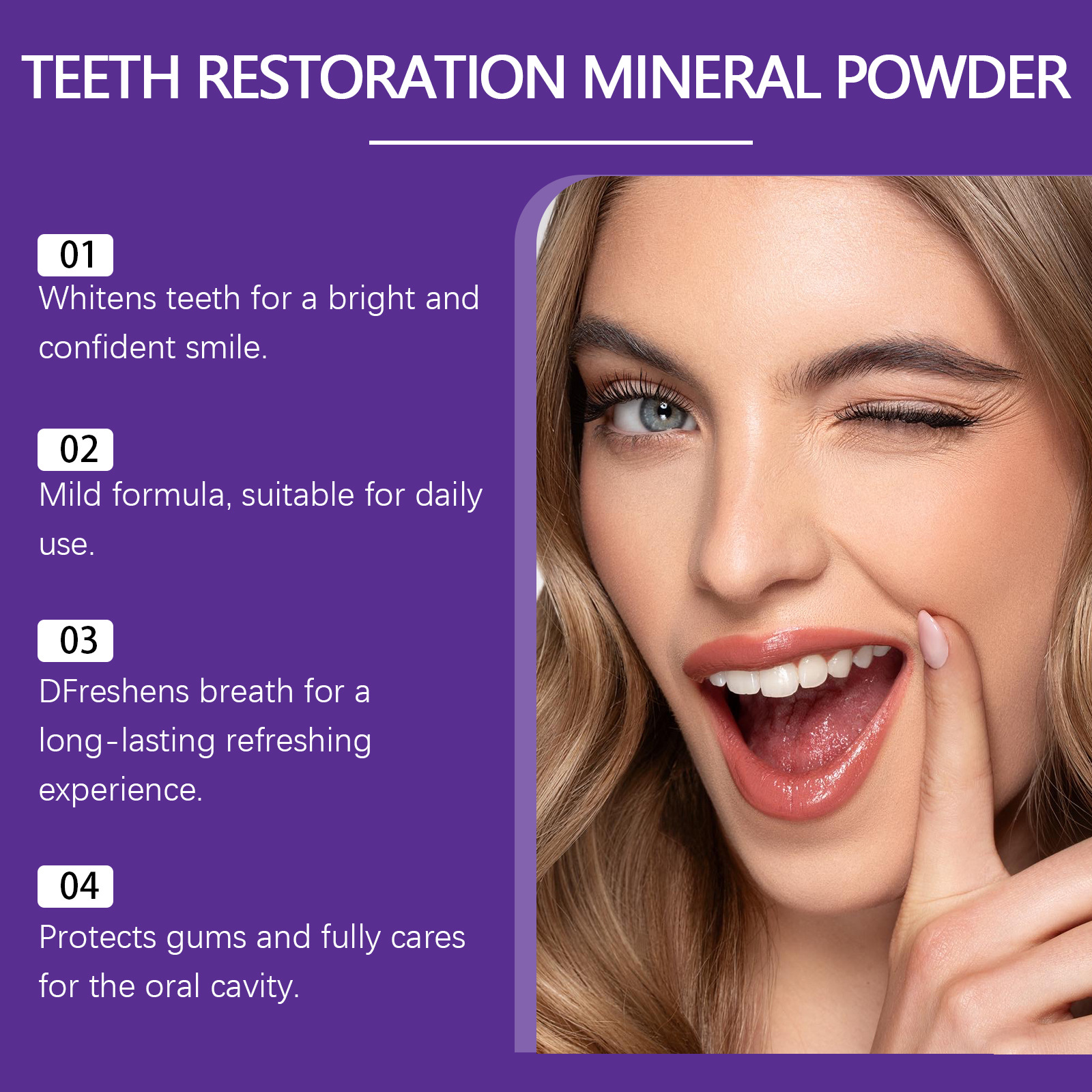 Teeth Restoration Mineral Powd – Teeth Whitening Bleach Bewertung und Preis