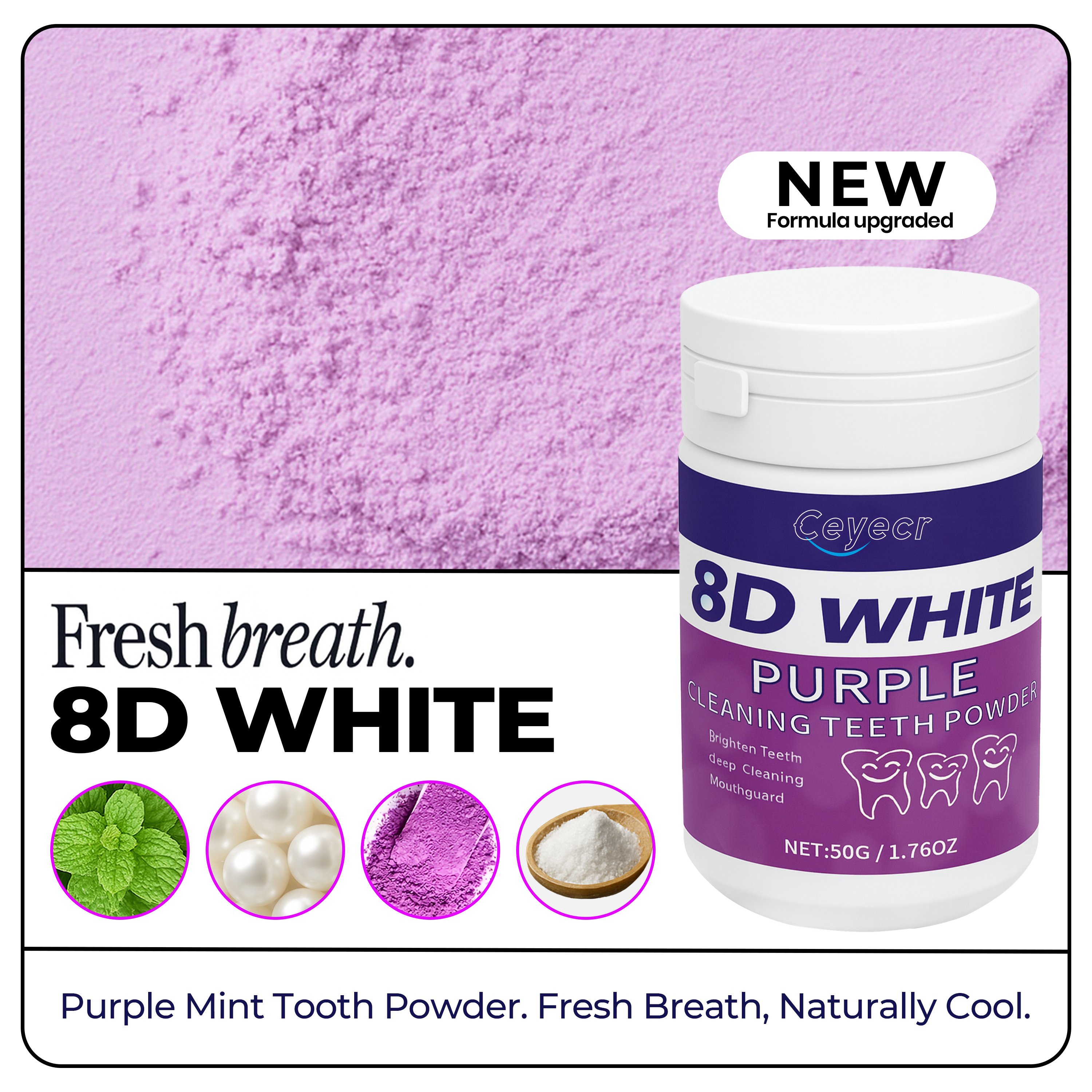8D white Teeth Whitening Powde – Teeth Whitening Bleach Bewertung und Preis
