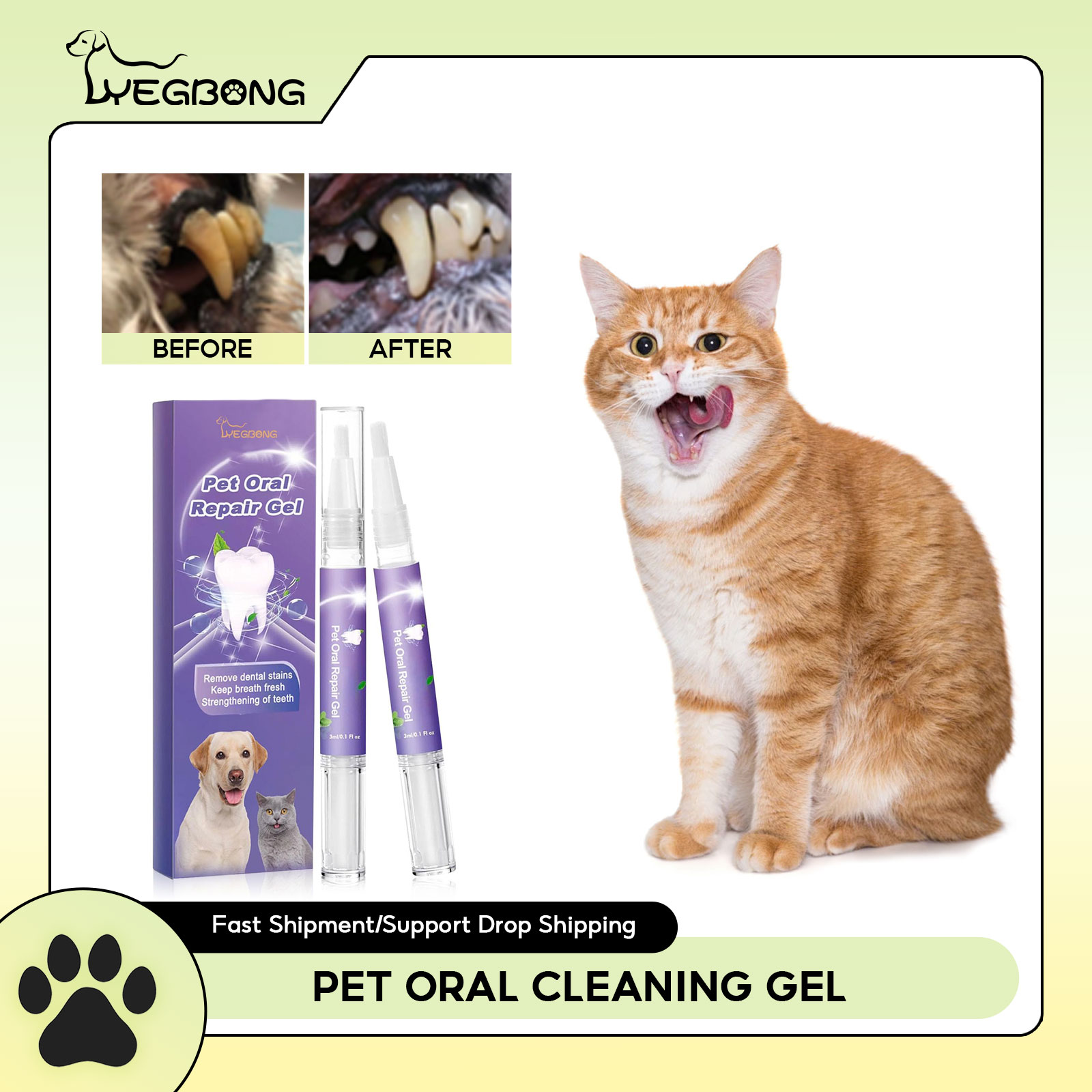 Pet Oral Repair Gel Puppy Tart – Teeth Whitening Price Bewertung und Preis