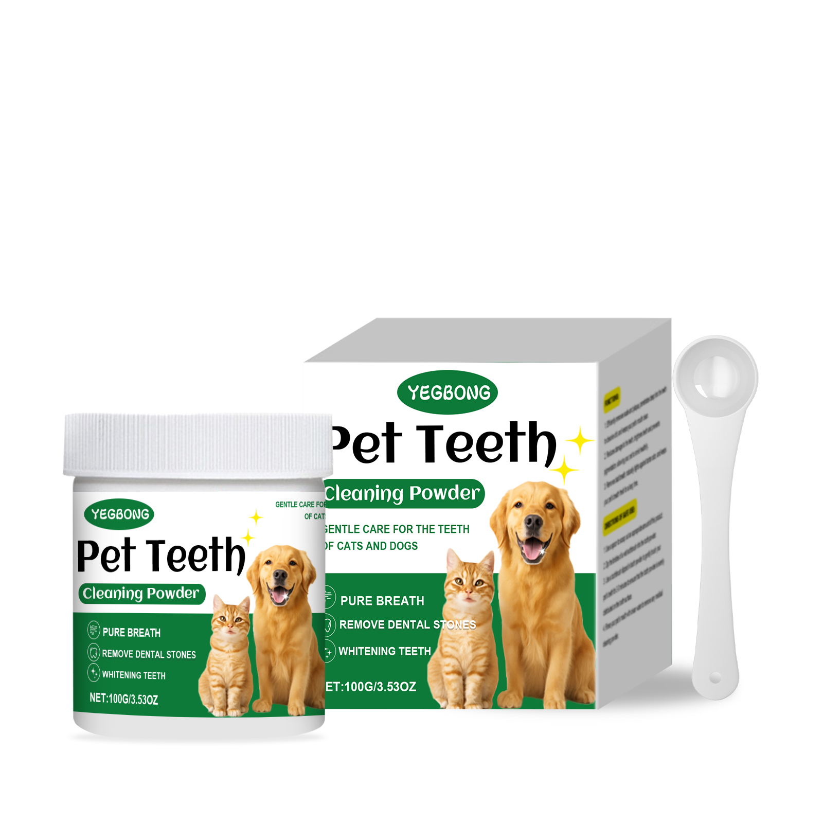 Pet Teeth Cleaning Powder Redu – Teeth Whitening Bleach Bewertung und Preis
