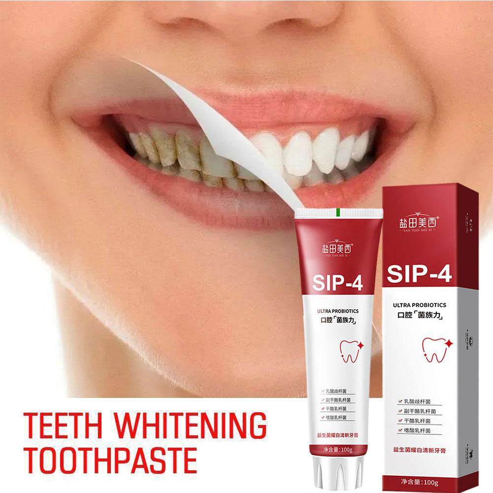 100g Sip-4 Probiotic Whitening – Teeth Whitening Yellow Teeth Bewertung und Preis