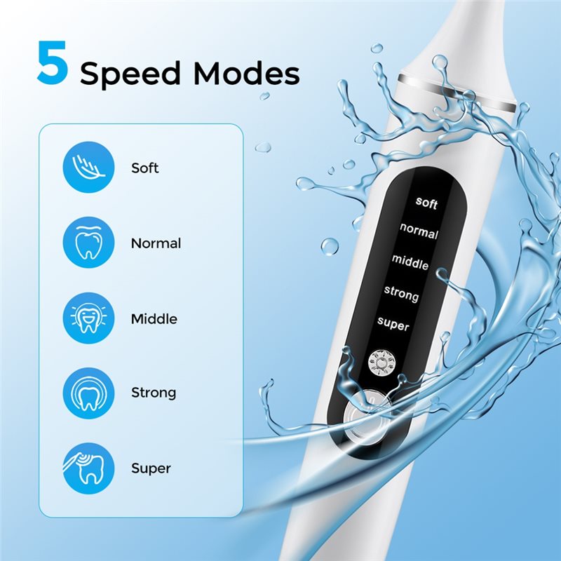 A83G-LED Light Rechargeable El – Teeth Whitening Brush Bewertung und Preis