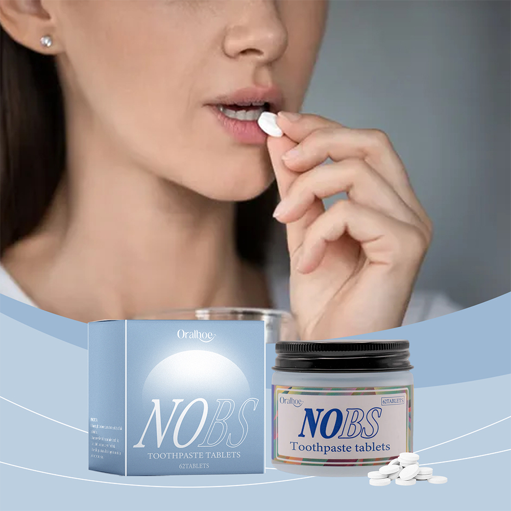 NOBS Toothpaste Tablets - Nano – Teeth Whitening Xylitol Bewertung und Preis