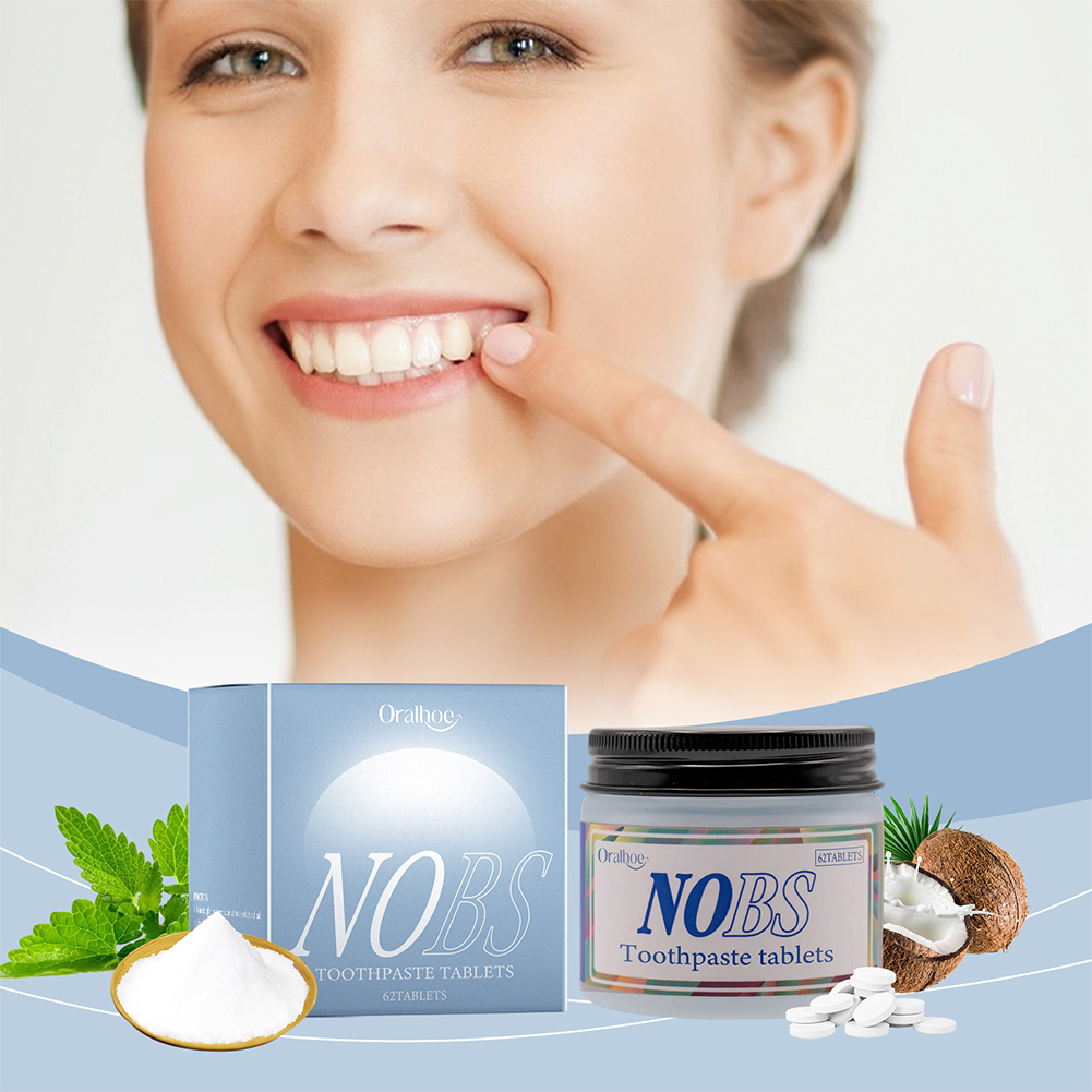 NOBS Toothpaste Tablets - Nano – Teeth Whitening Xylitol Bewertung und Preis