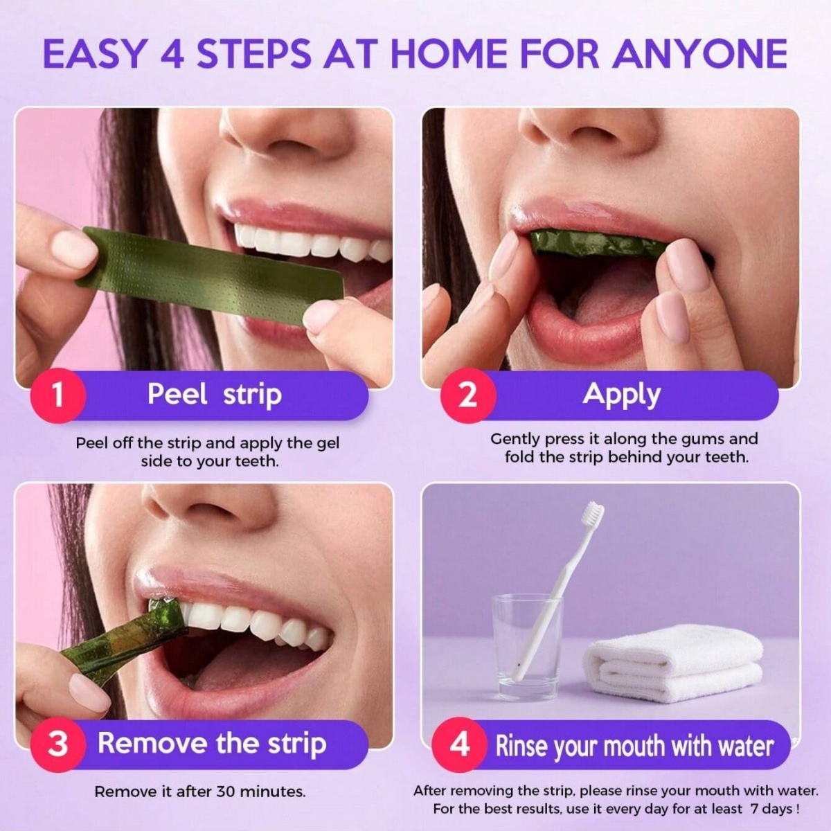 Deluxe Whitening Teeth Sticker – Teeth Whitening With Hydrogen Peroxide Bewertung und Preis