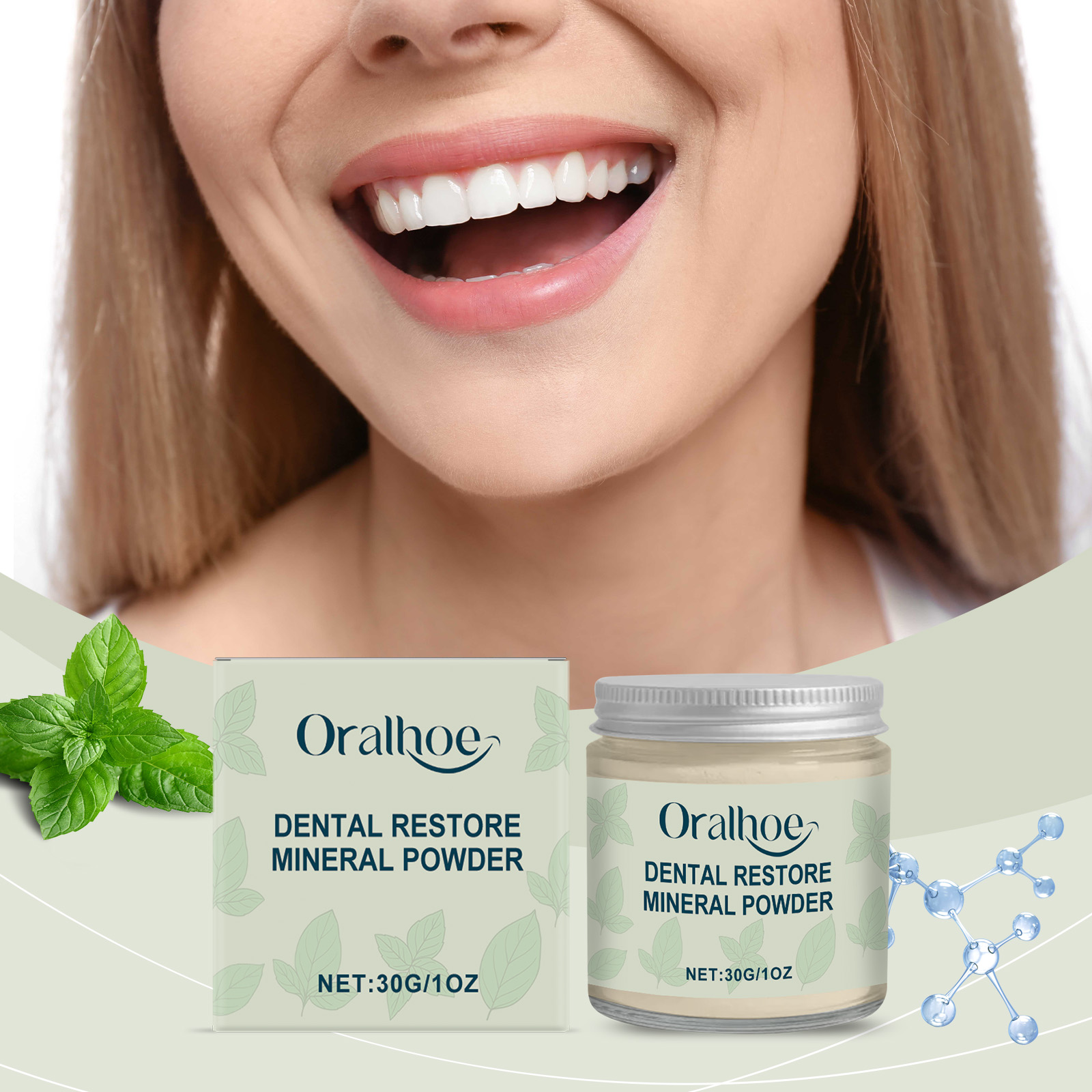 Teeth Restoration Mineral Powd – Teeth Whitening Yellow Teeth Bewertung und Preis