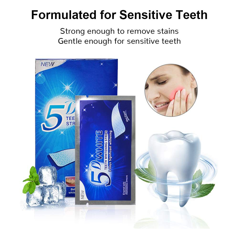 5D White Teeth Whitening Strip – Teeth Whitening Xylitol Bewertung und Preis