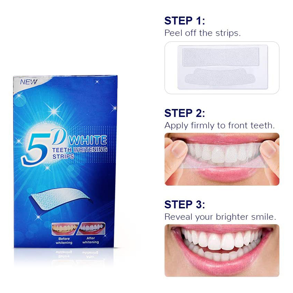 5D White Teeth Whitening Strip – Teeth Whitening Xylitol Bewertung und Preis