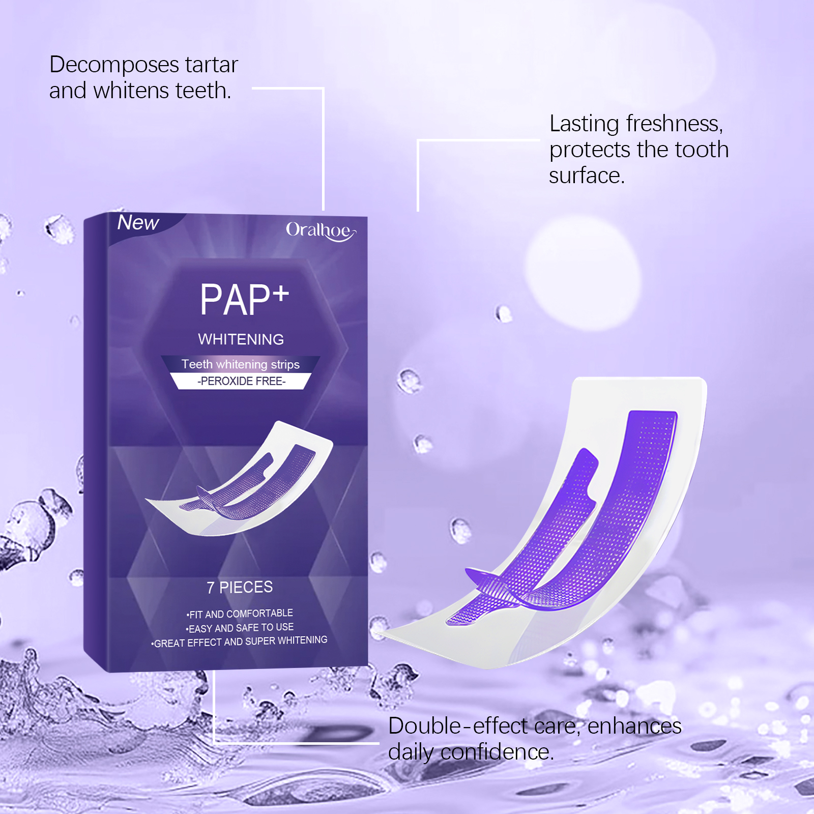 ORALHOE Teeth Whitening Strips – Teeth Whitening Or Bleaching Bewertung und Preis