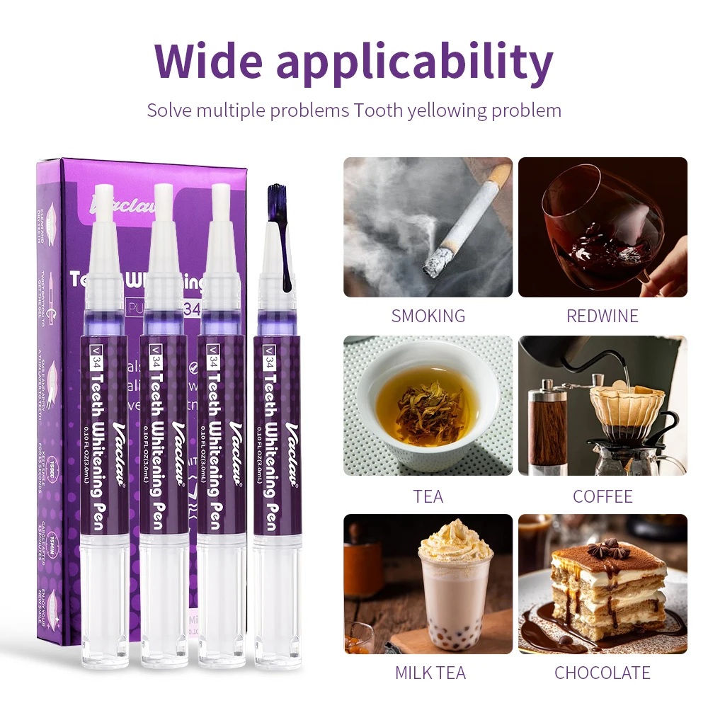 Vaclav V34 Purple teeth whiten – Teeth Whitening Xylitol Bewertung und Preis