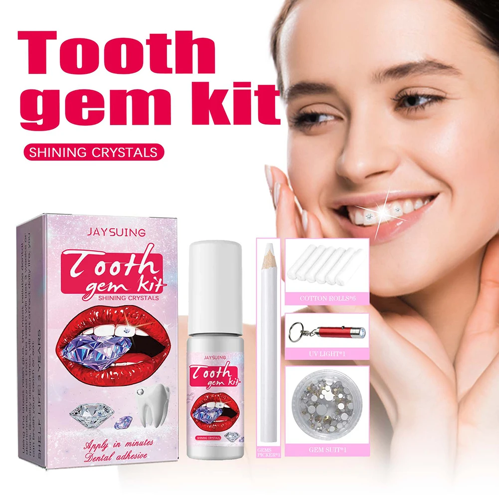 DIY Tooth Gems Kit with Crysta – Teeth Whitening From Home Bewertung und Preis