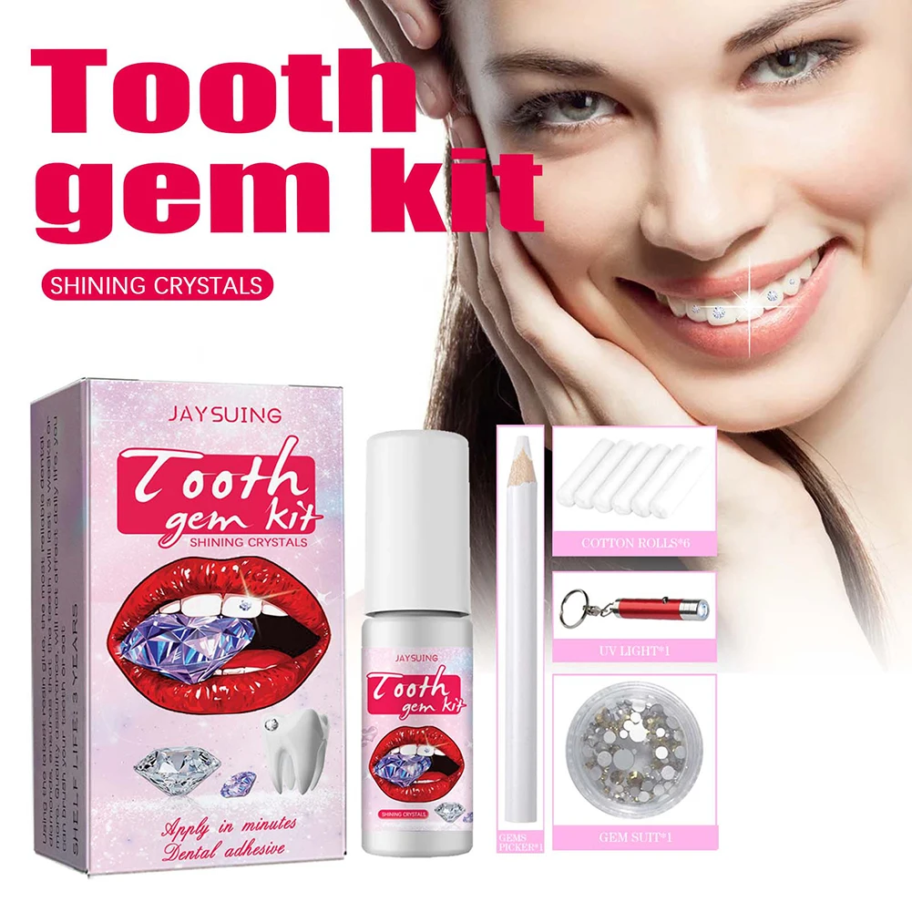 DIY Tooth Gems Kit with Crysta – Teeth Whitening From Home Bewertung und Preis