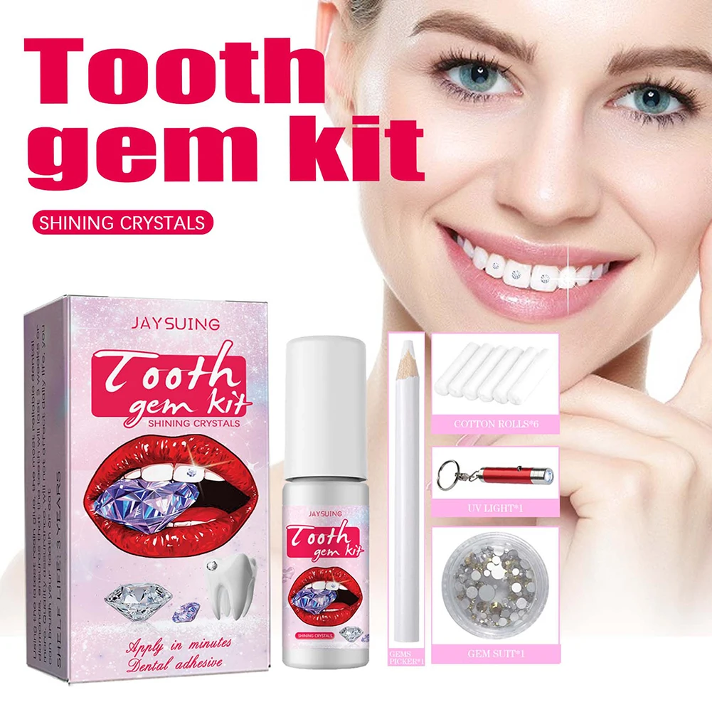 DIY Tooth Gems Kit with Crysta – Teeth Whitening From Home Bewertung und Preis