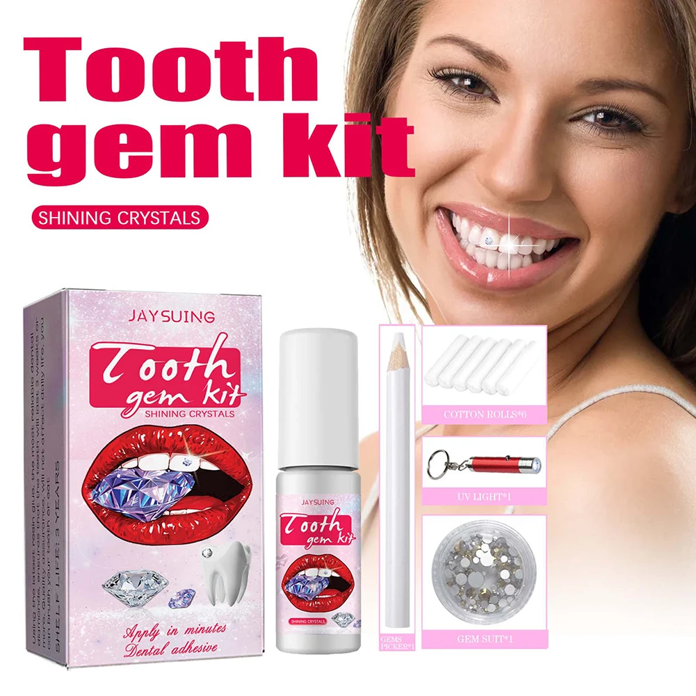DIY Tooth Gems Kit with Crysta – Teeth Whitening From Home Bewertung und Preis